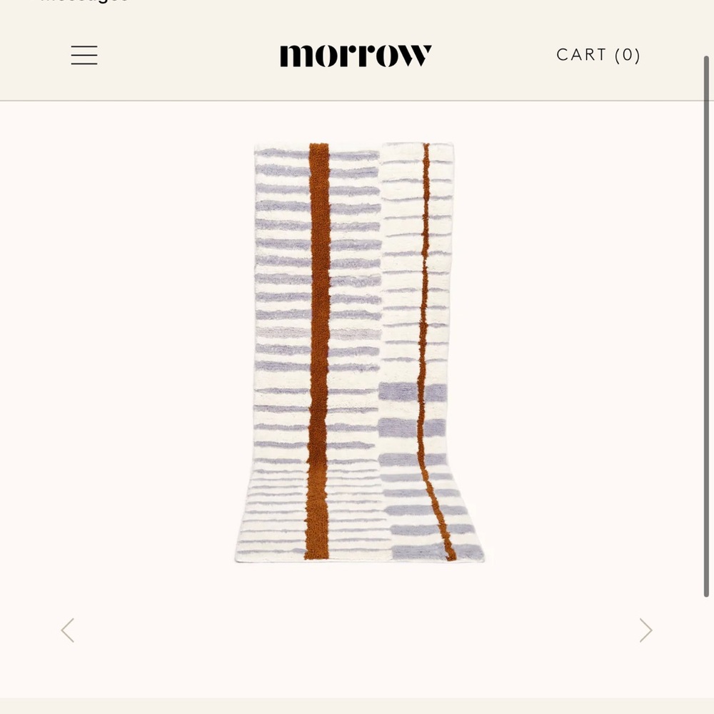 Morrow Soft Goods ‘Tierra’ Runner Rug